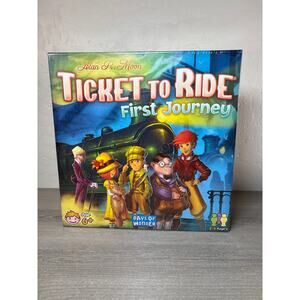 NEW Sealed Days of Wonder Ticket to Ride First Journey Board Game Alan R Moon